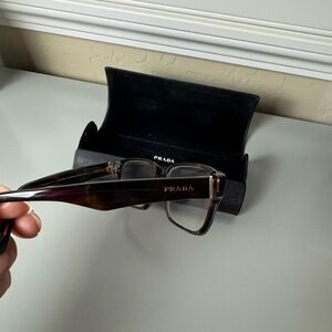 Prada Brown Tortoise Glasses